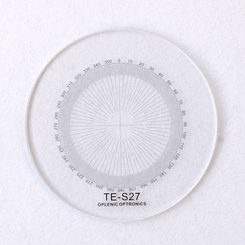 奧林巴斯CX31顯微鏡專用 角度分劃板 目鏡測微尺 直徑20.4mm 標尺 FHCW09.967.204